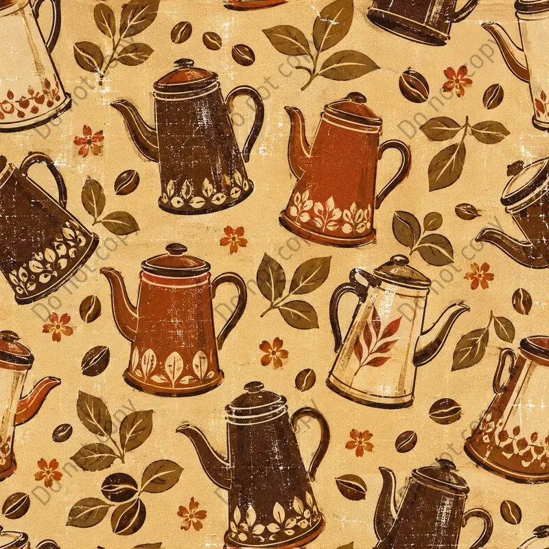 Vintage Oilcloth Seamless Tiles