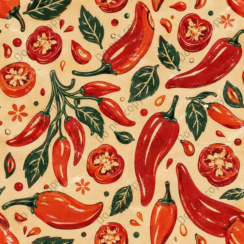 Vintage Oilcloth Seamless Tiles