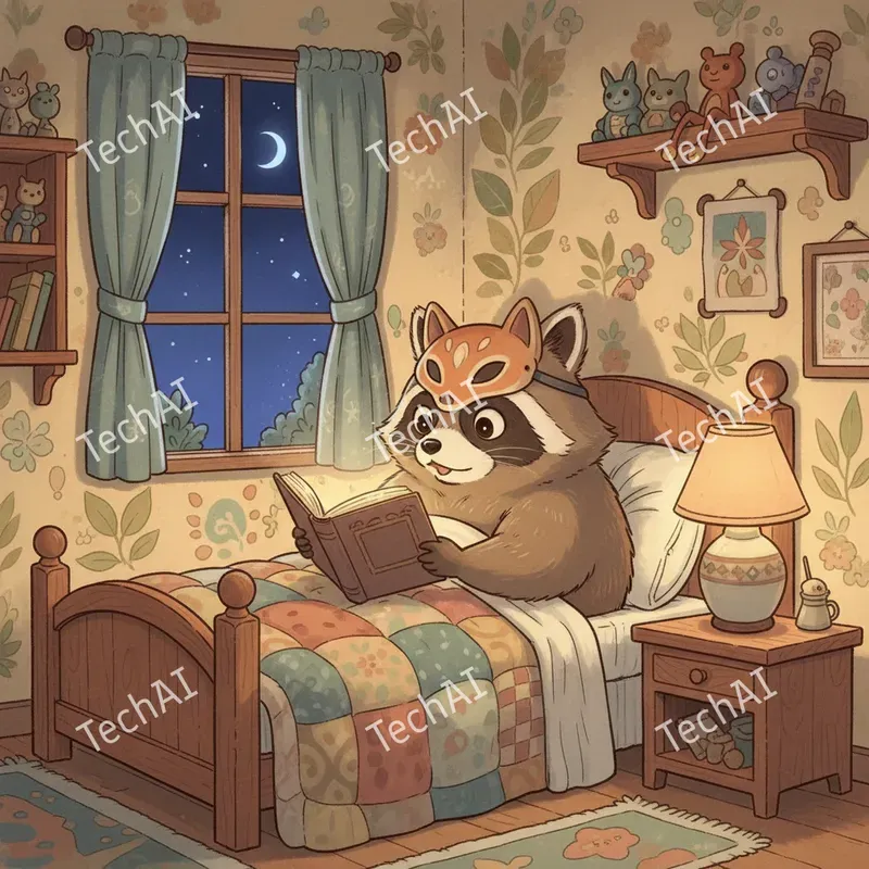 Whimsical Ghibli Style Digital Art