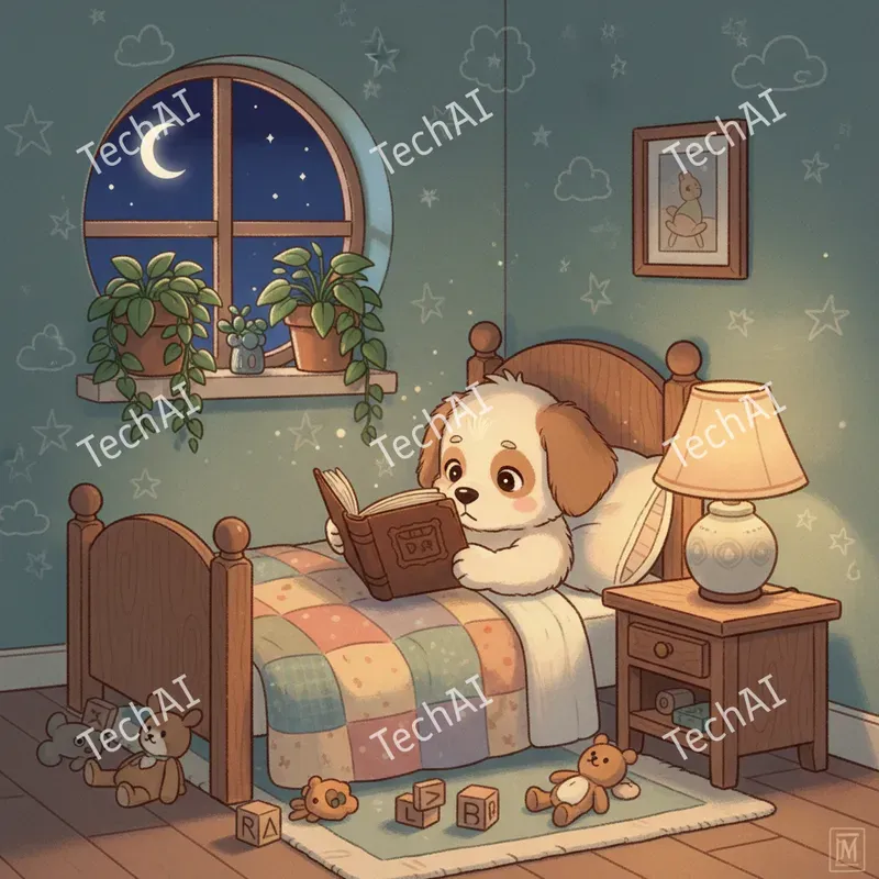 Whimsical Ghibli Style Digital Art