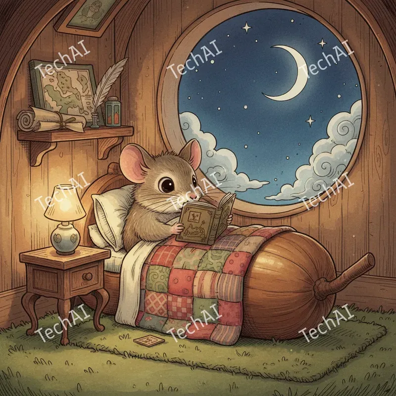 Whimsical Ghibli Style Digital Art