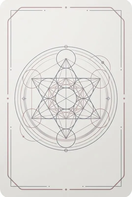 Minimalist Sacred Geometry Tarots