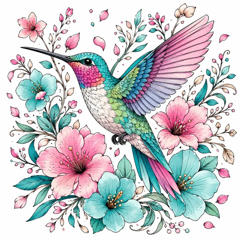 Botanical Character Art