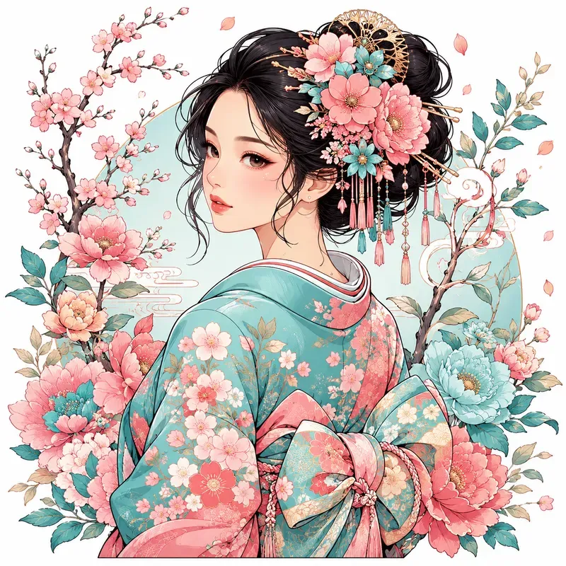 Botanical Character Art