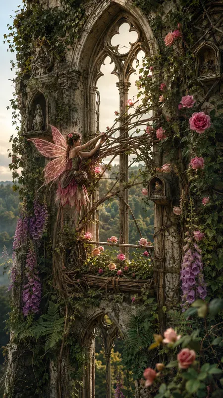 Fairy Window Garden Homes