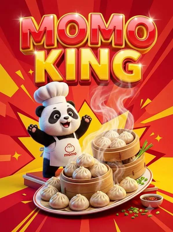 3D Shop Food Stall Poster Generator