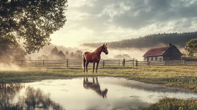 Photorealistic Pastoral Photography
