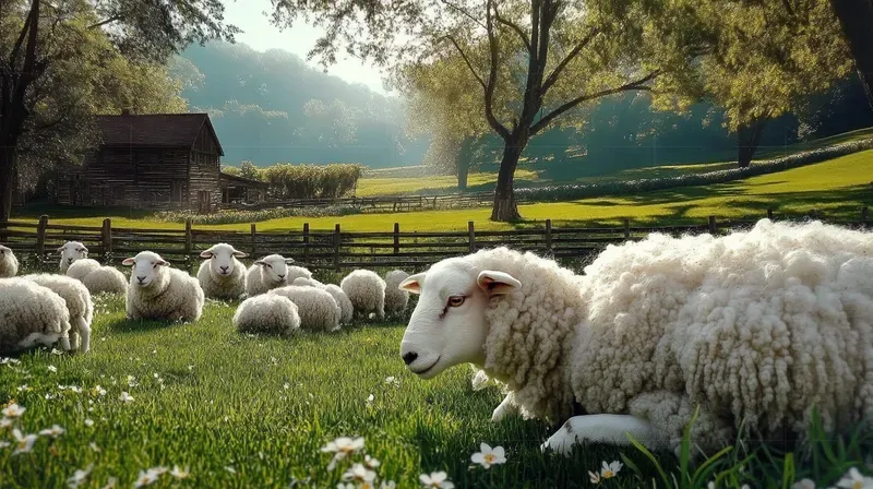 Photorealistic Pastoral Photography