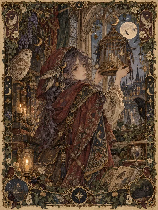 Vintage Dark Fantasy Storybooks