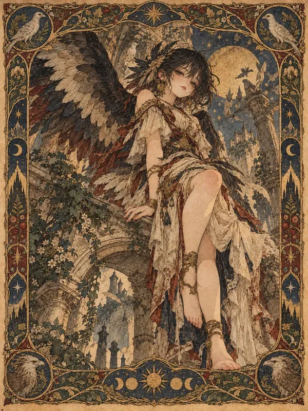 Vintage Dark Fantasy Storybooks