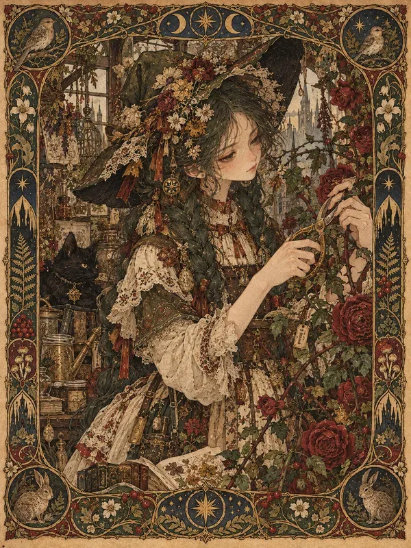 Vintage Dark Fantasy Storybooks