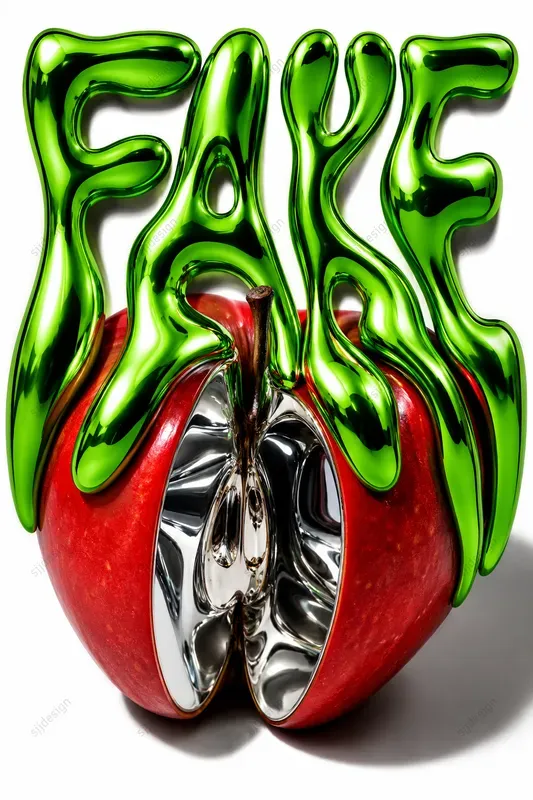 Liquid Metal Distortion Typographies