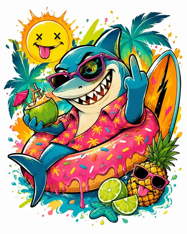Mischievous Summer Cartoons