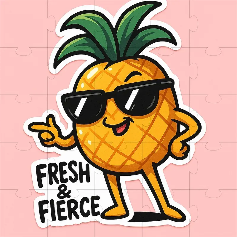 Humorous Character Sticker Designs