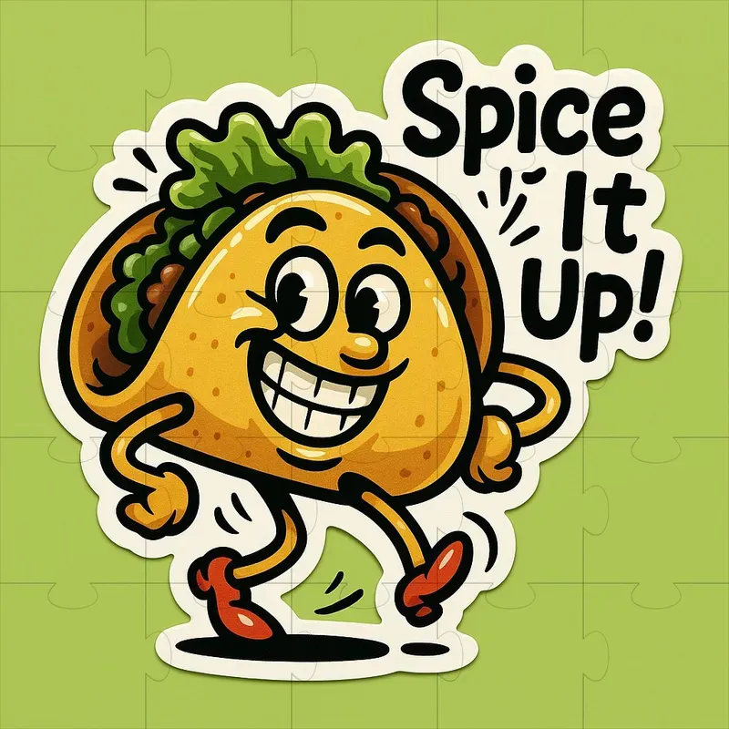 Humorous Character Sticker Designs