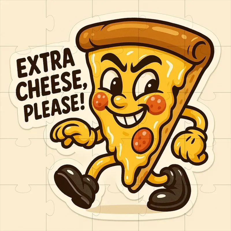 Humorous Character Sticker Designs