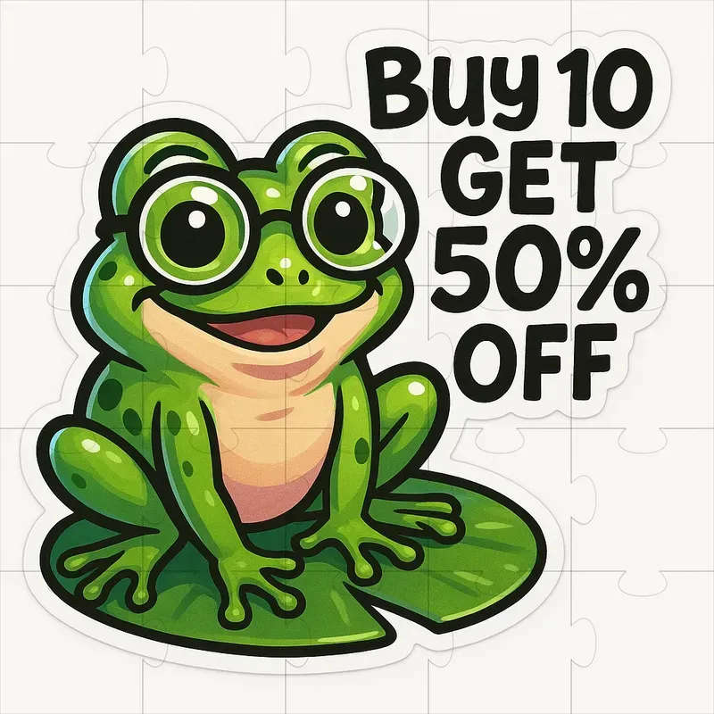 Humorous Character Sticker Designs