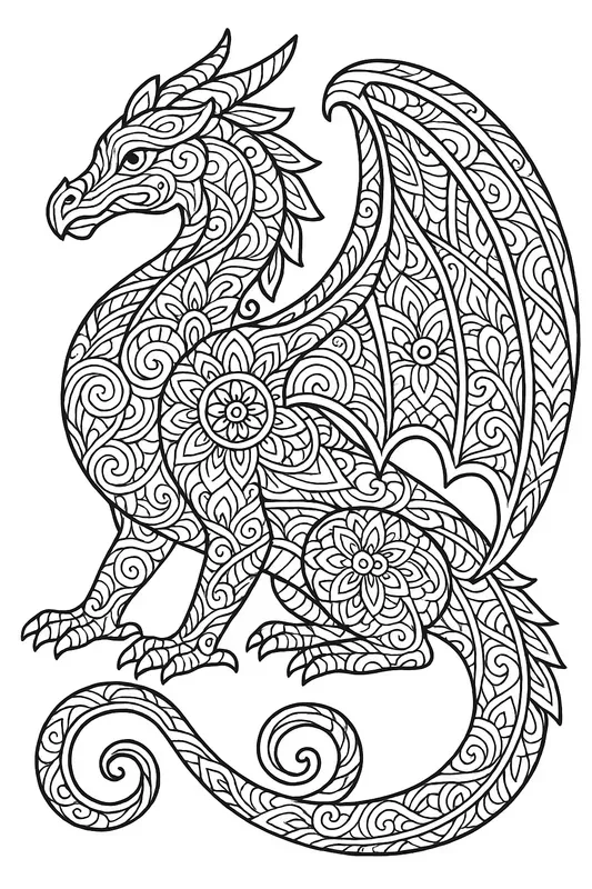 Detailed Adult Coloring Book Generators