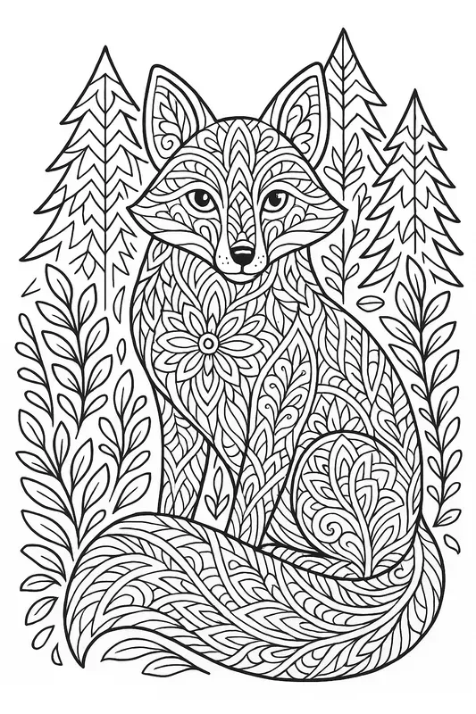 Detailed Adult Coloring Book Generators