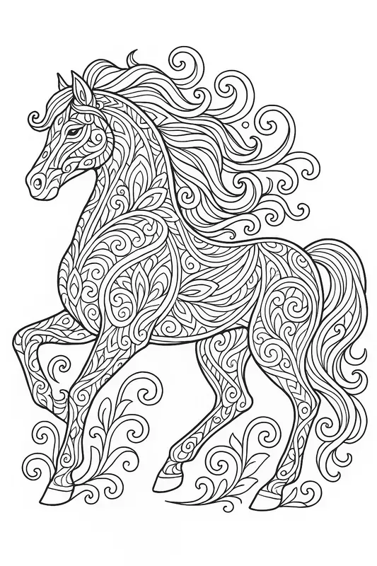 Detailed Adult Coloring Book Generators