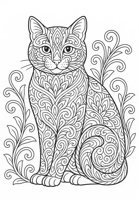 Detailed Adult Coloring Book Generators