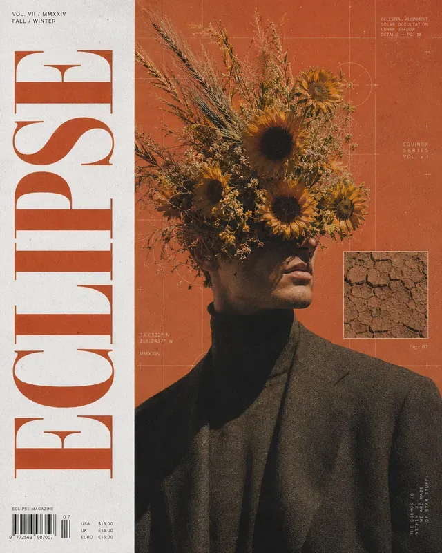 Surreal Blueprint Editorial Covers