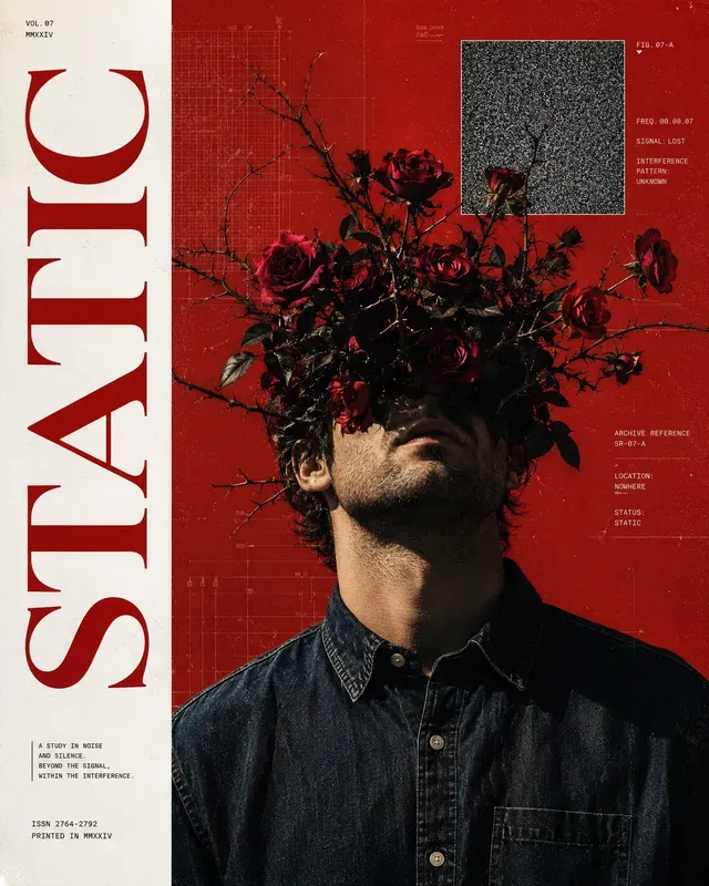 Surreal Blueprint Editorial Covers