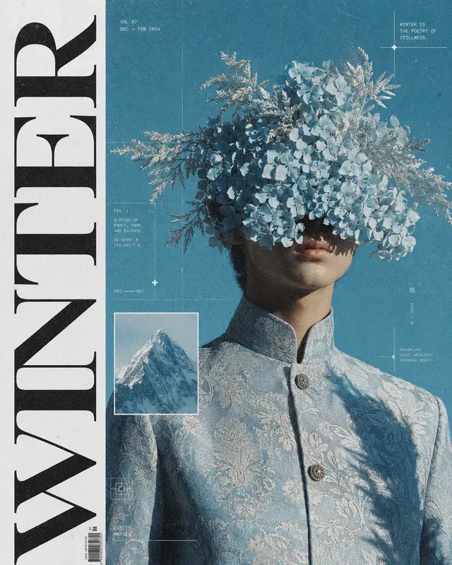 Surreal Blueprint Editorial Covers