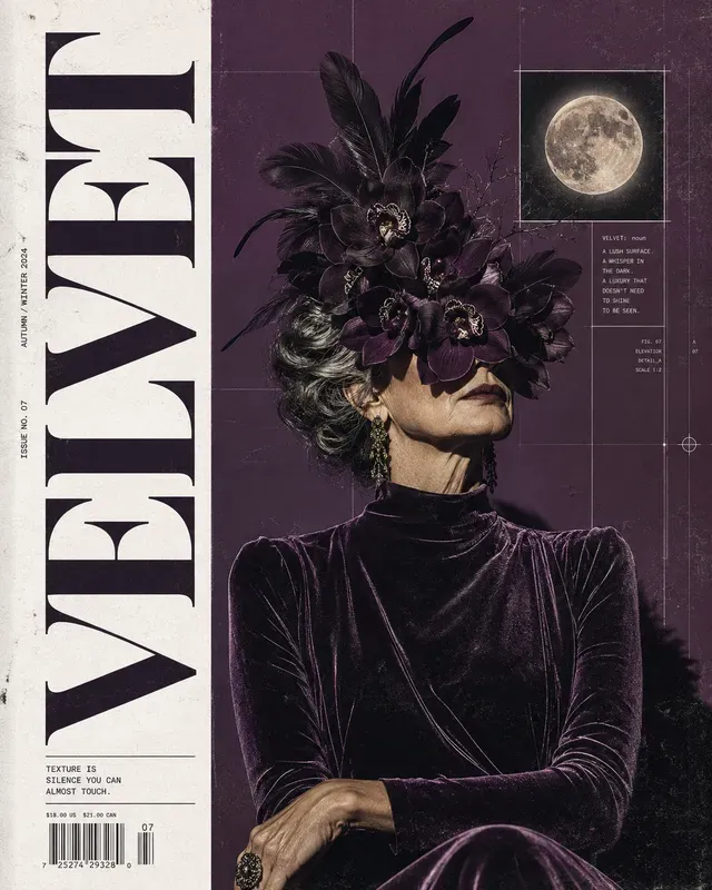 Surreal Blueprint Editorial Covers