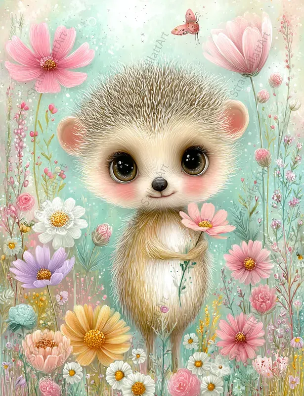 Spring Garden Junk Journal Floral Posters