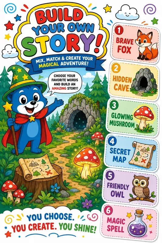Kids Infographic Poster Generator