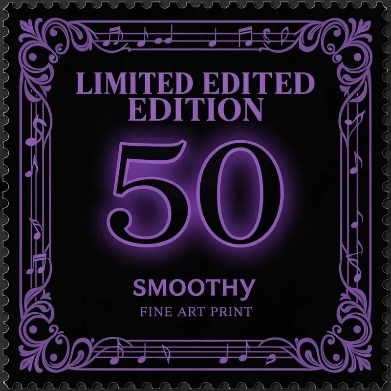Dark Luxury Stamp Fine Art