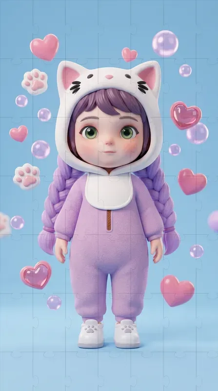 Cute 3D Toy Character Generator
