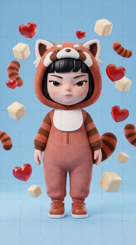 Cute 3D Toy Character Generator