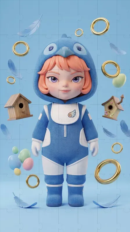 Cute 3D Toy Character Generator