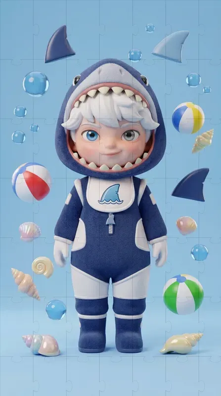 Cute 3D Toy Character Generator