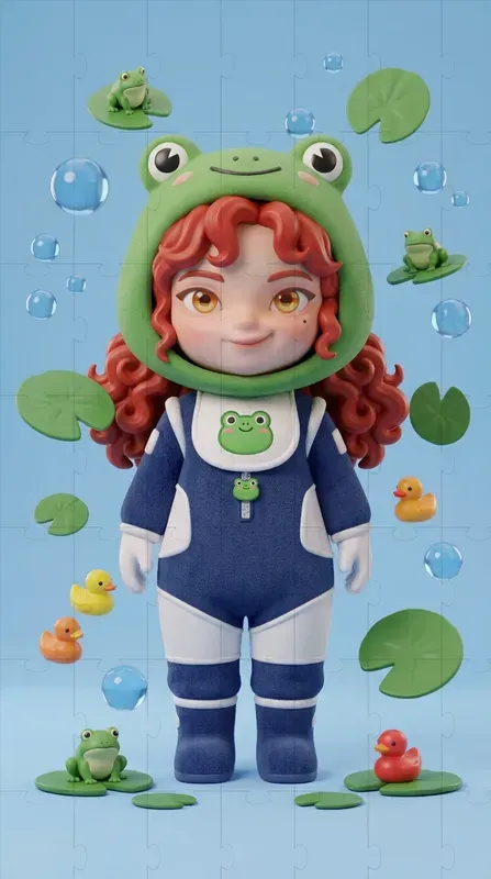 Cute 3D Toy Character Generator