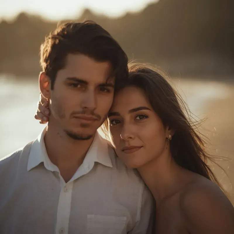 Romantic Couple Portrait Photos