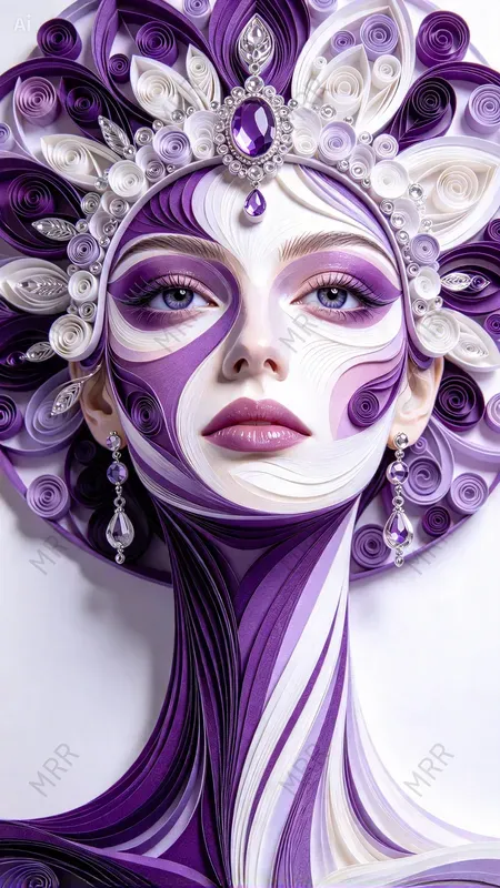 Paper Quilling Portraits