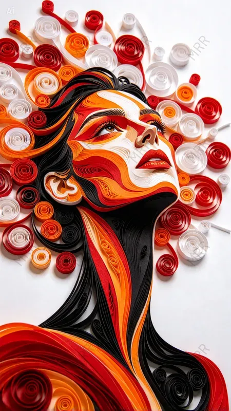 Paper Quilling Portraits