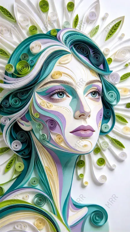 Paper Quilling Portraits