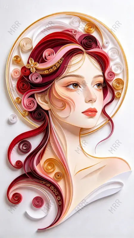 Paper Quilling Portraits