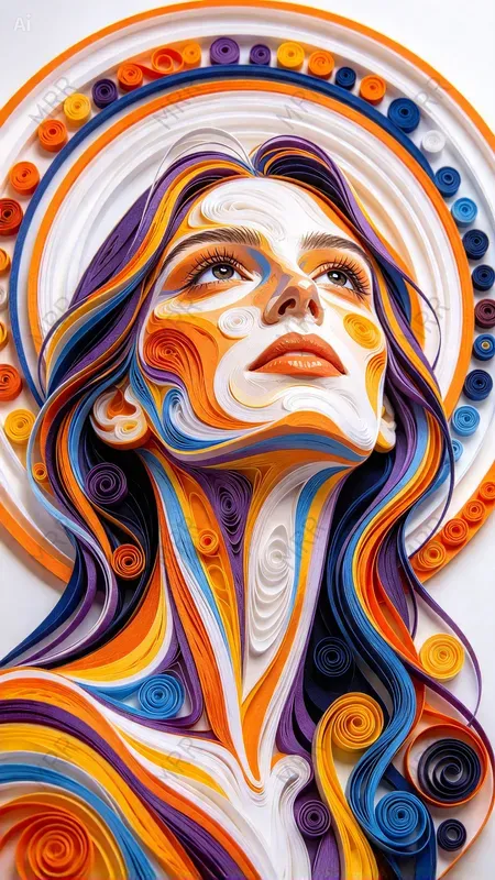 Paper Quilling Portraits
