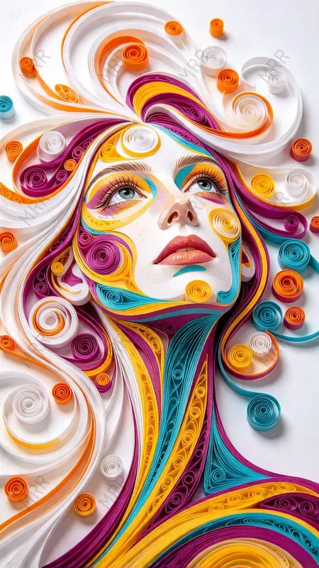 Paper Quilling Portraits