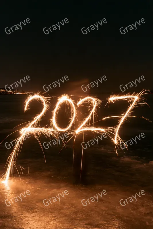 Light Painting Typography