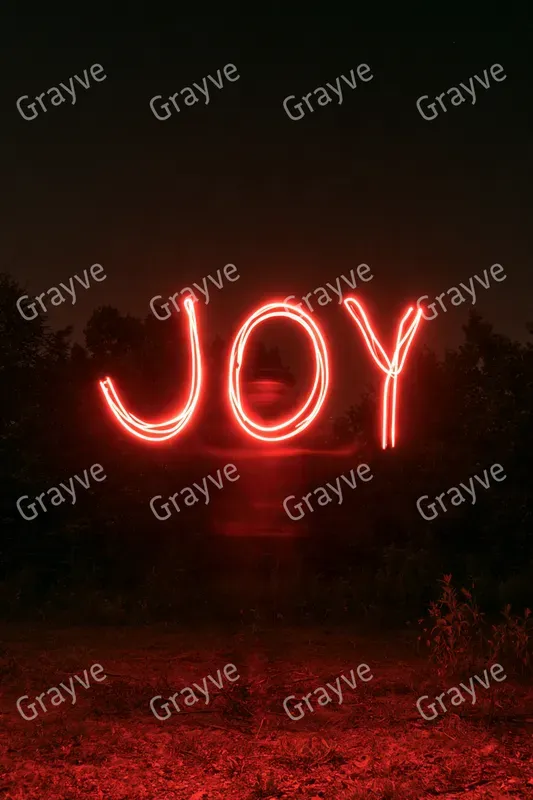 Light Painting Typography