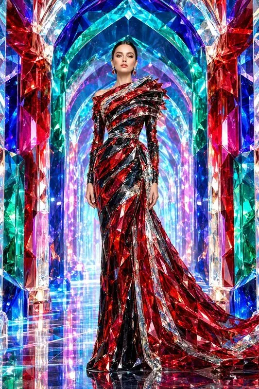 Crystalline Couture Card Queens