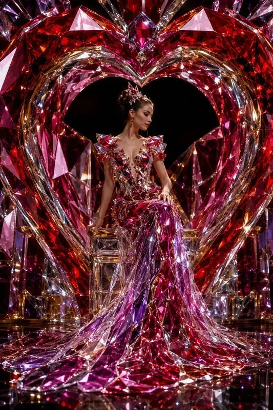 Crystalline Couture Card Queens
