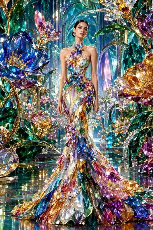 Crystalline Couture Card Queens