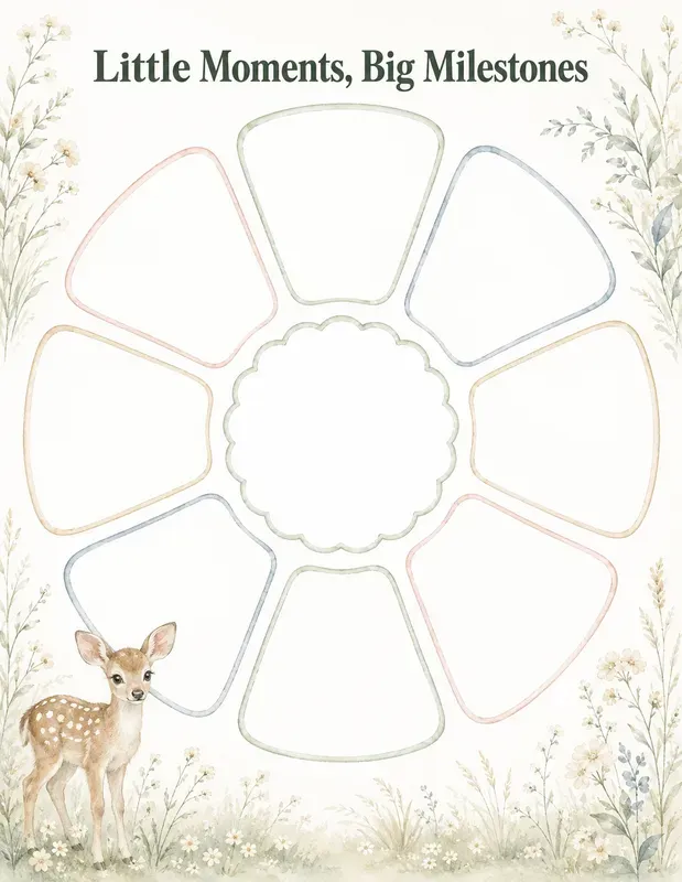 Woodland Baby Milestone Wheels